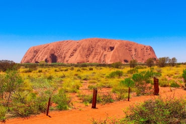 Mountain at Uluru-Kata Tjuta National Park