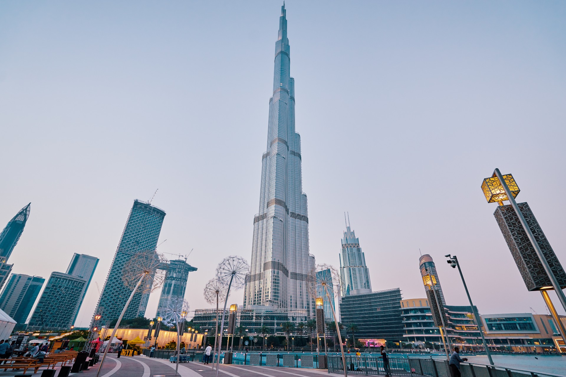 A photo of the Burj Khalifa Skyscraper