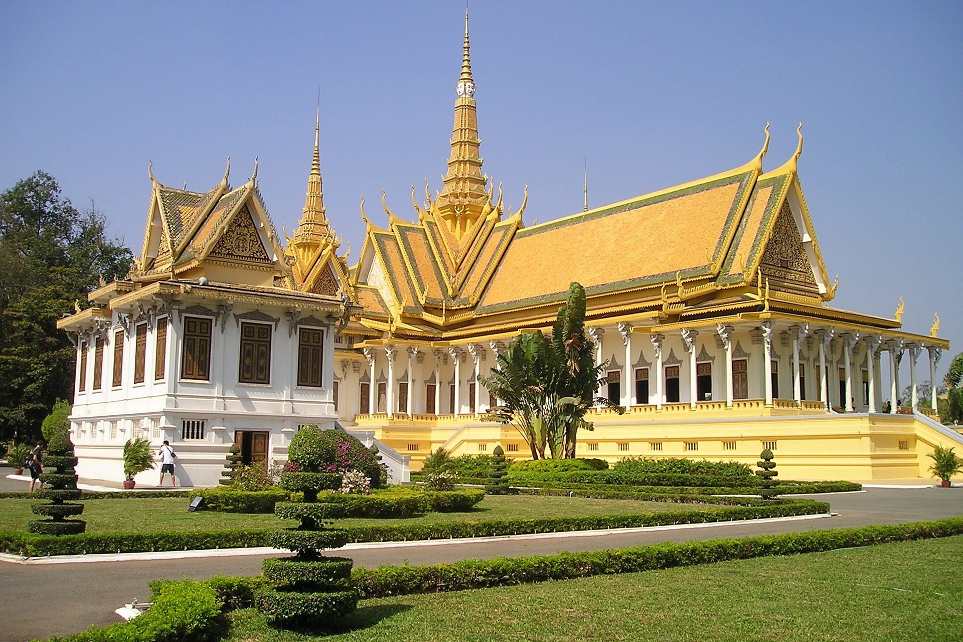 The Grand Royal Palace in Cambodia