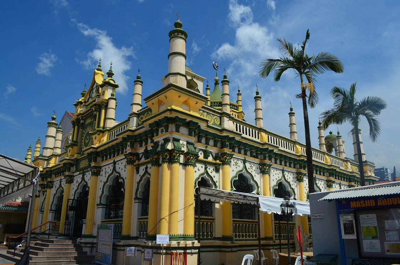 Abdul Gafoor Mosque, a national monument in Singapore