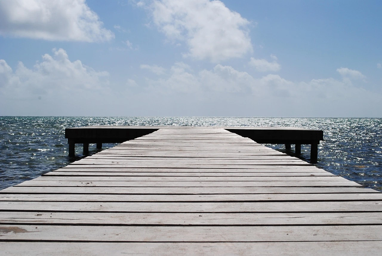 Caye Caulker, a small island off the coast of Belize