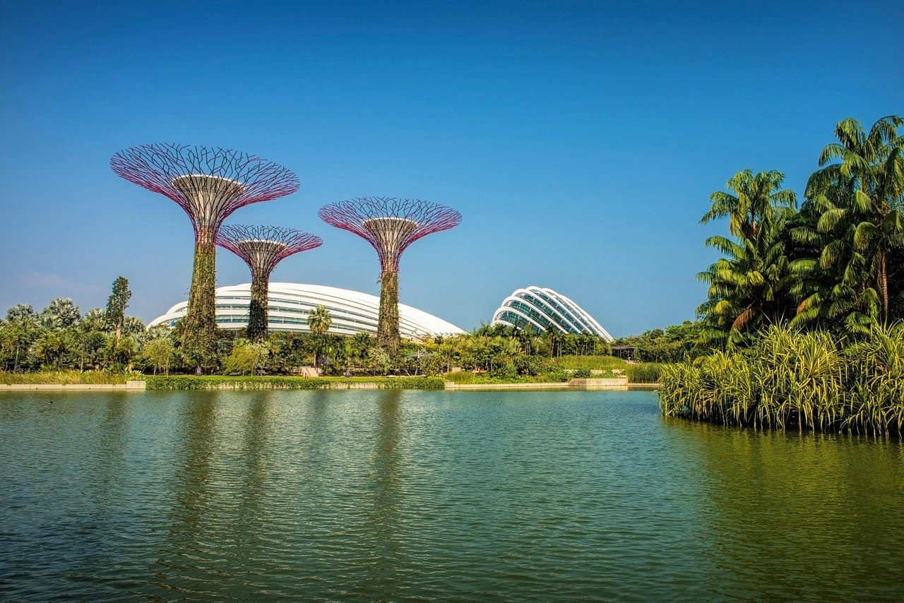 Gardens by the Bay, a nature park located in Singapore\\\'s Marina Bay area