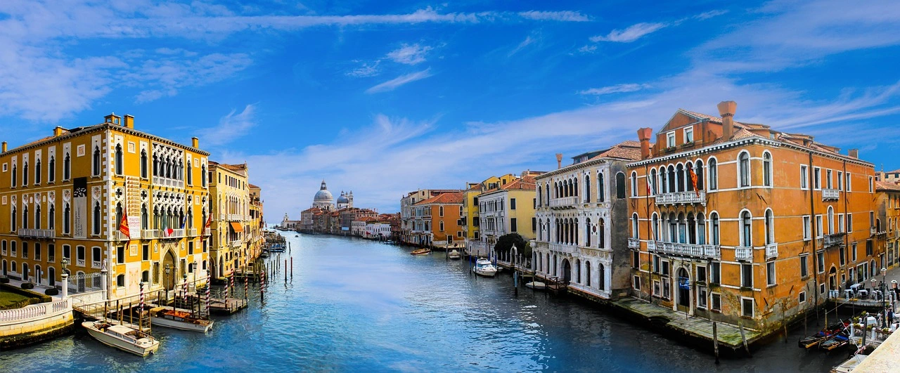 The Grand Canal in Venice, Italy