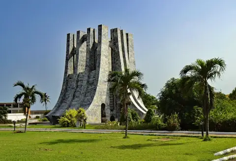 Kwame Nkrumah Memorial Park in Accra, Ghana