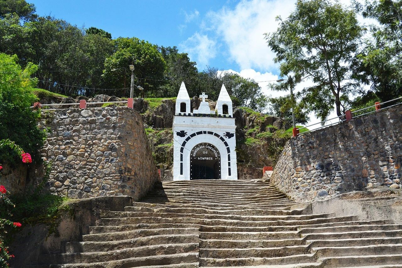 La Gruta de La Esperanza, a grotto located in La Esperanza, IntibucAA, Honduras
