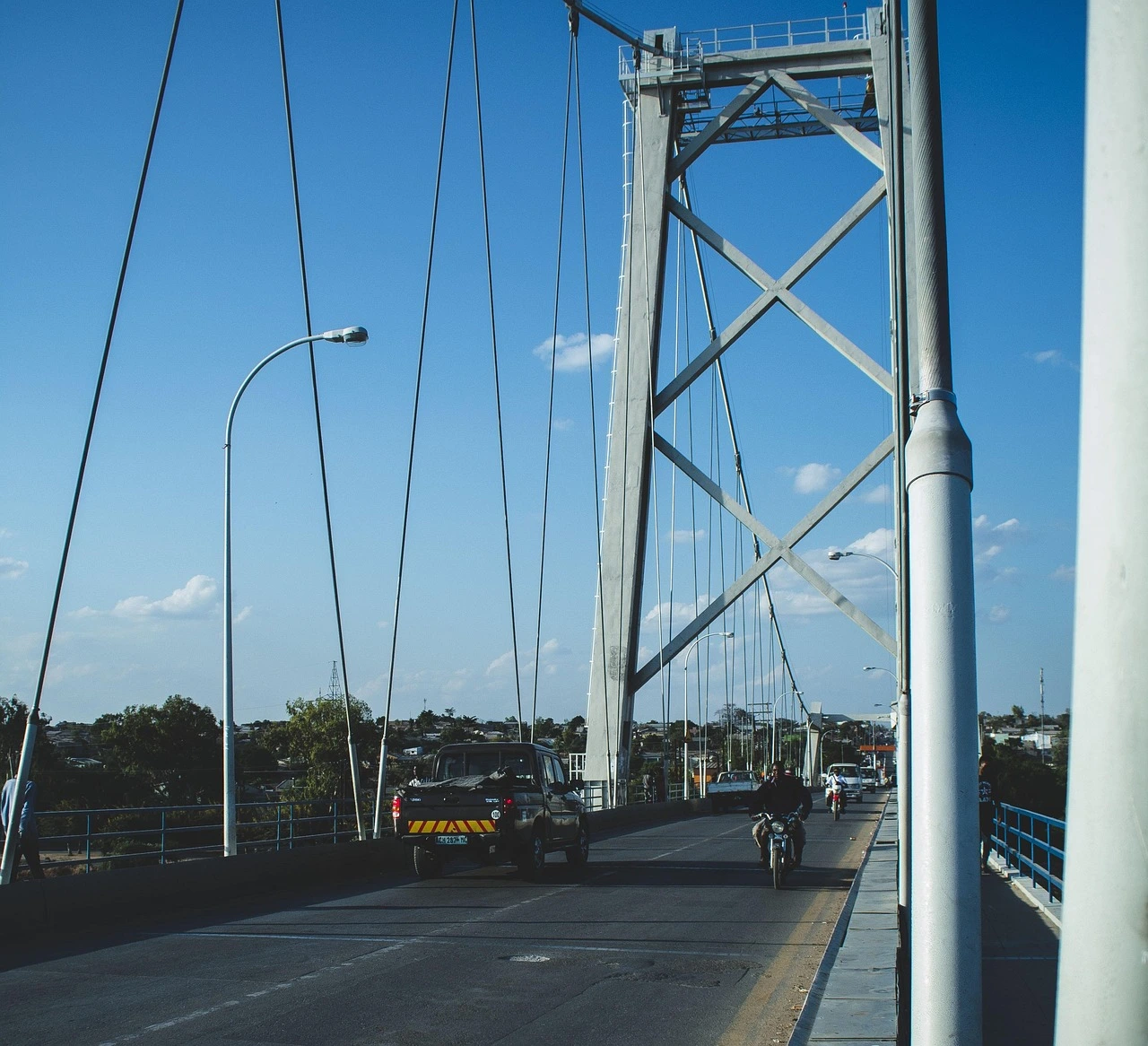Maputo-Katembe Bridge in Maputo, Mozambique