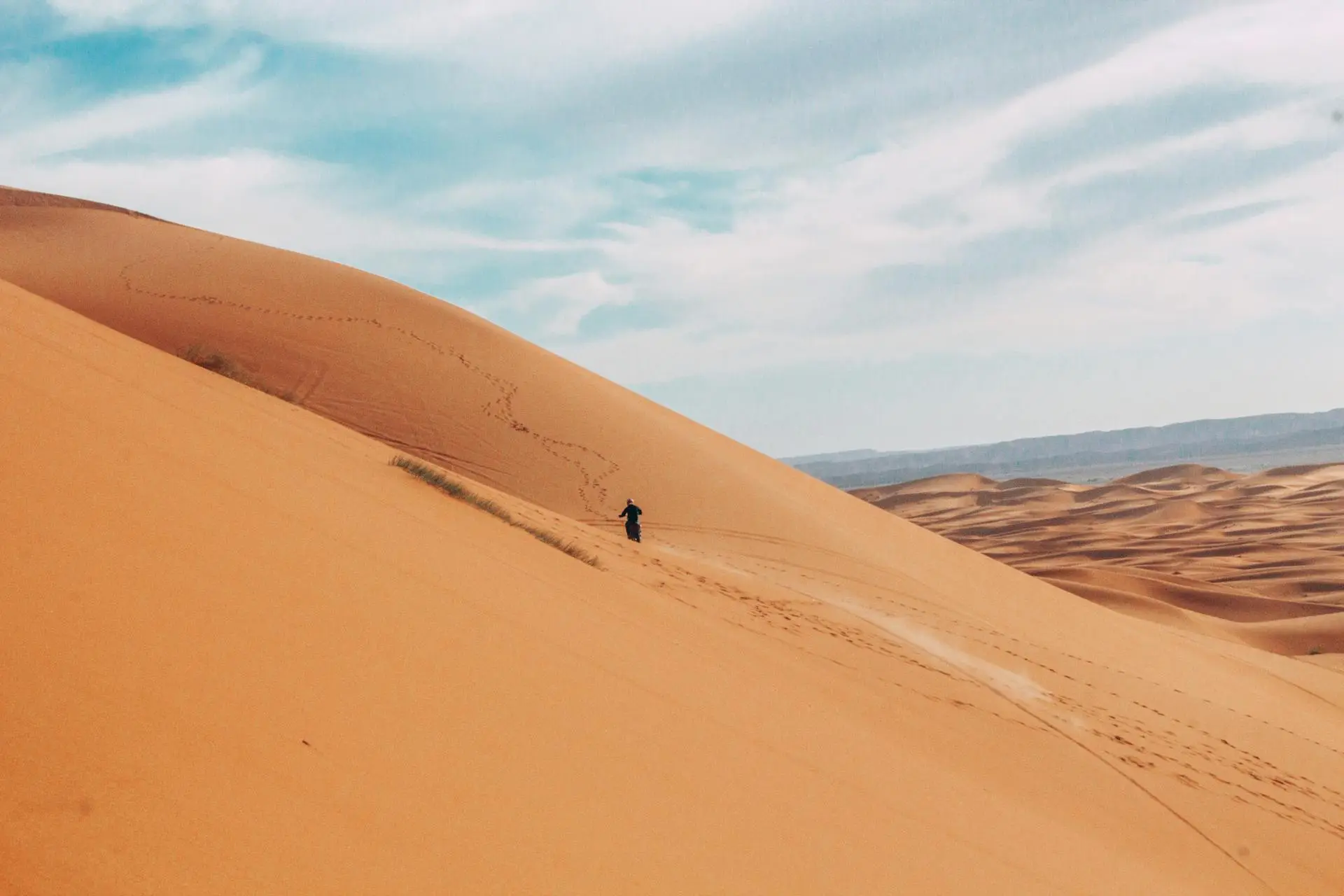 Sahara Desert near Merzouga, Morocco