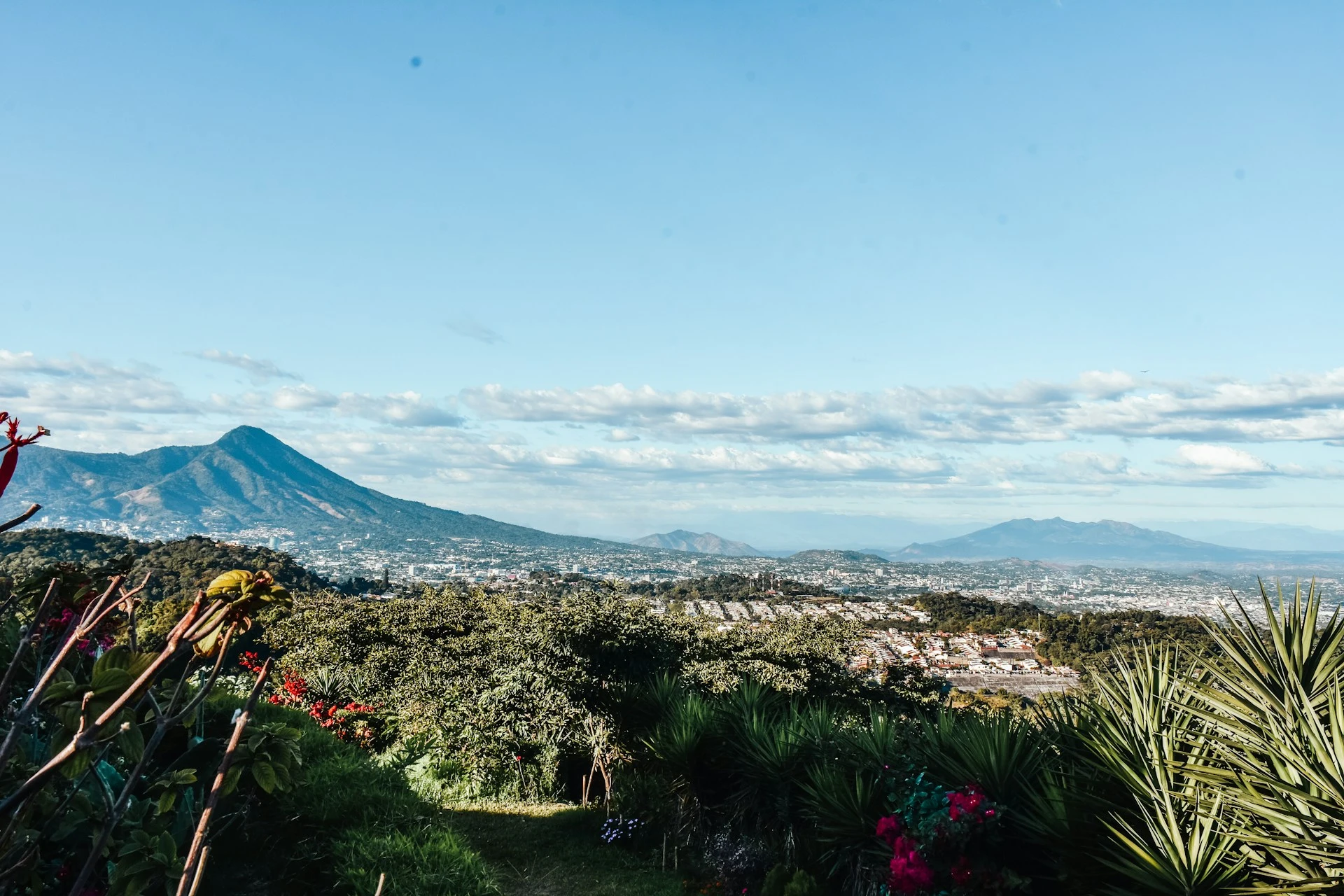 San Salvador, the capital of El Salvador