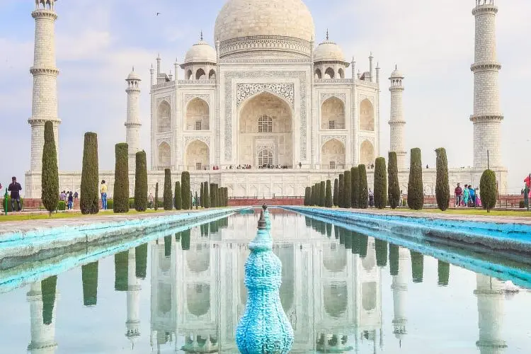 Taj Mahal located in Agra, India