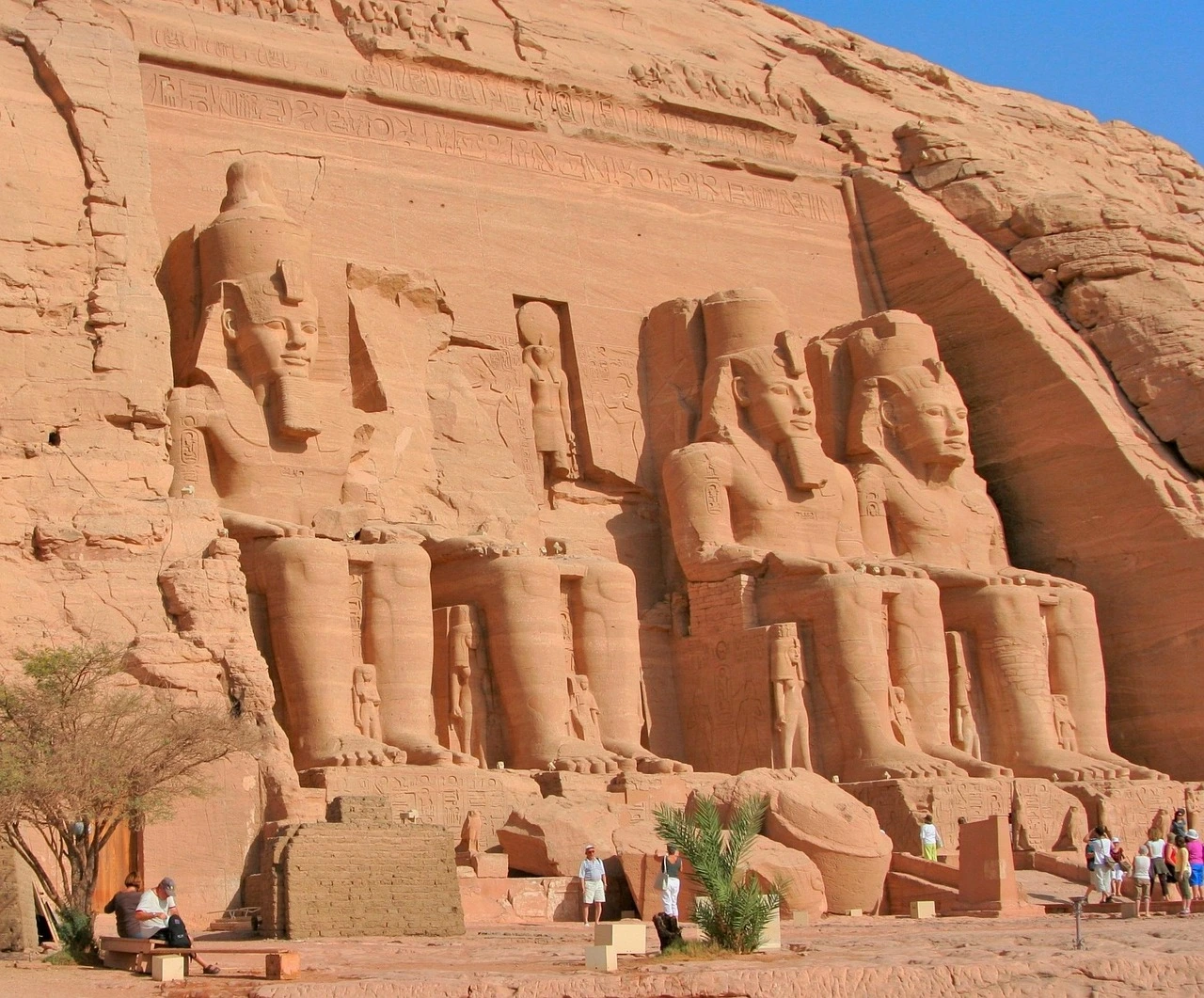 Monument in Abu Simbel, Egypt