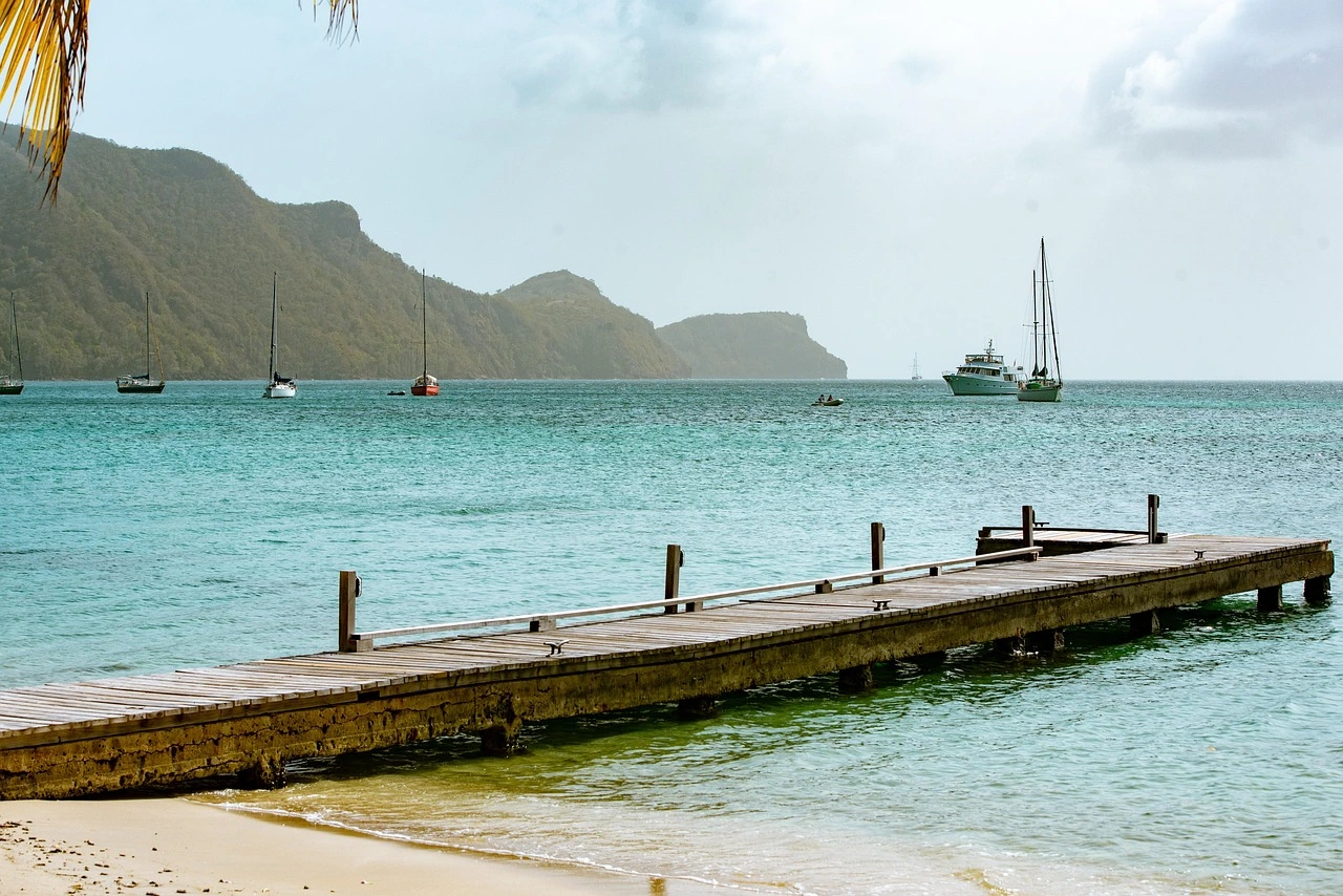Admiralty Bay on the island of Bequia for a destination guide