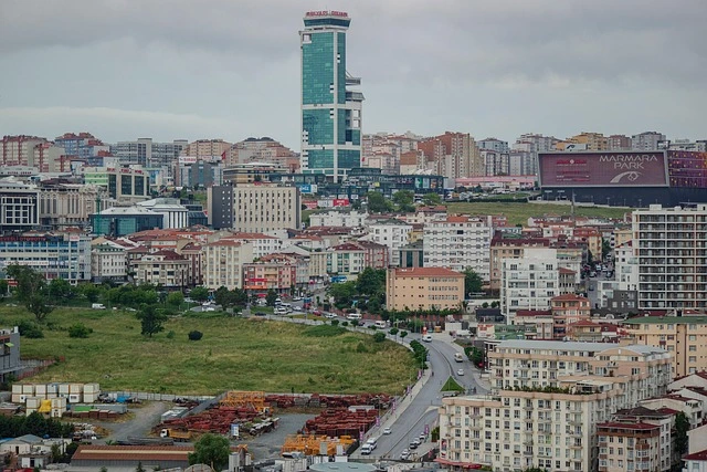 Aerial view of istanbul city for a destination guide