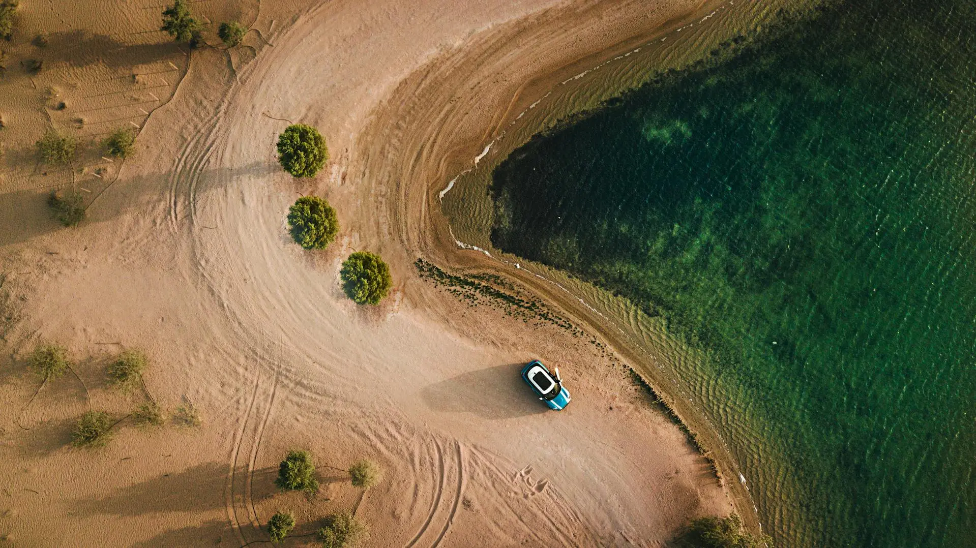 Aerialview coast