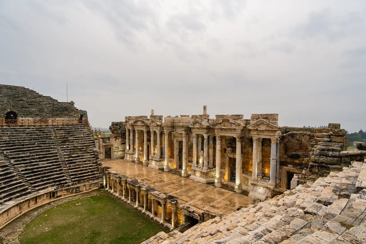 Ancient Roman Theather of Hierapolis for a destination guide
