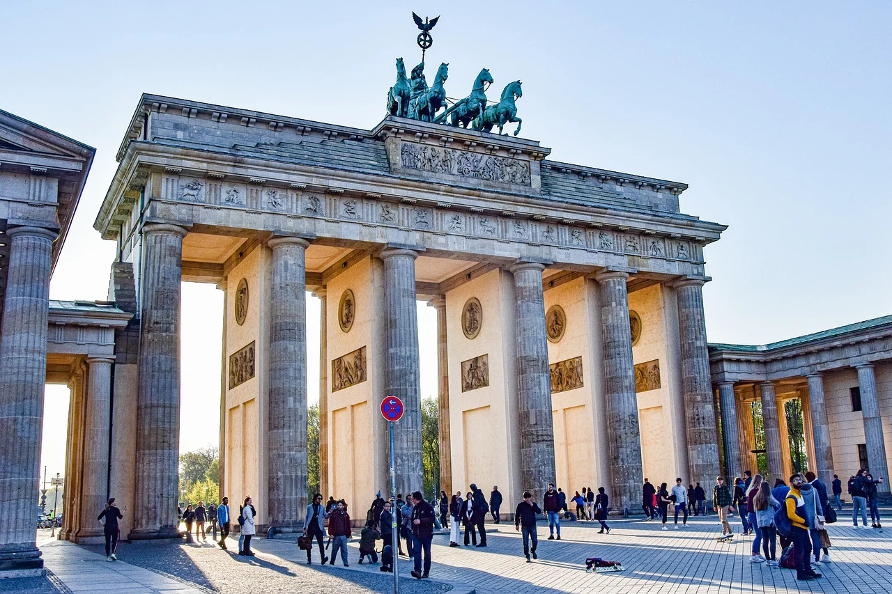 The Brandenburg Gate in Berlin for a destination guide
