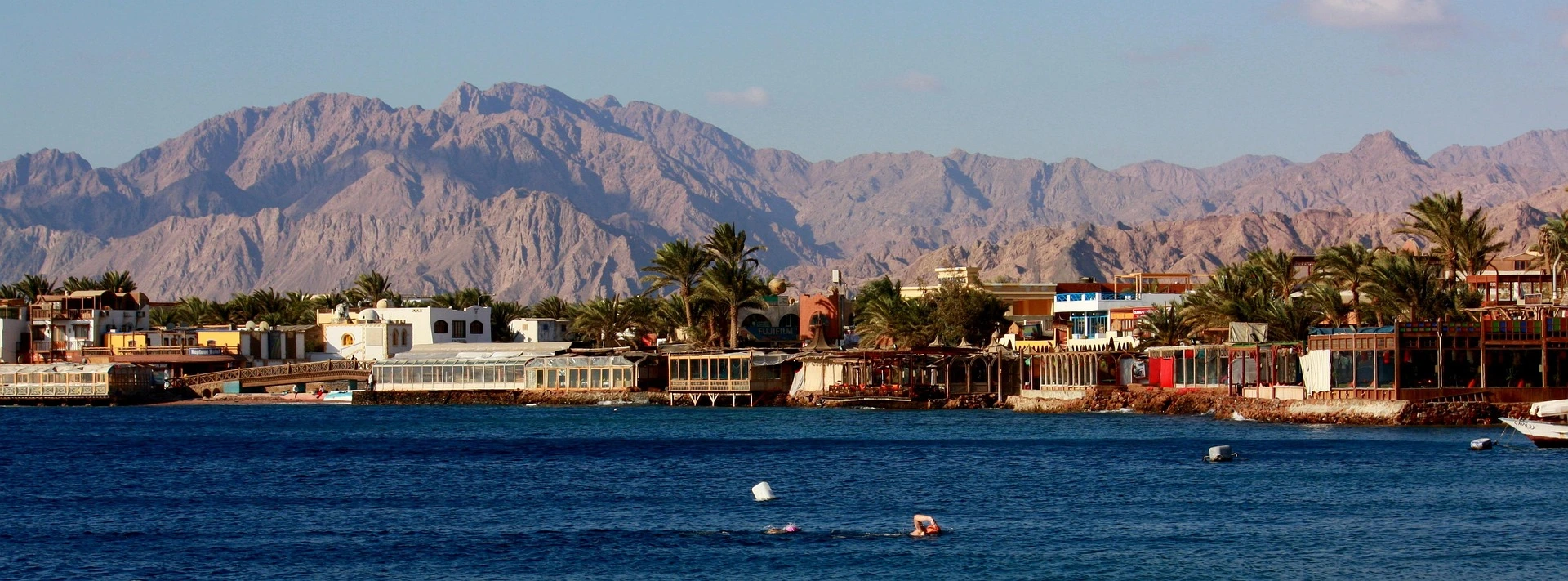 Coastal town of Dahab in egypt for a destination guide