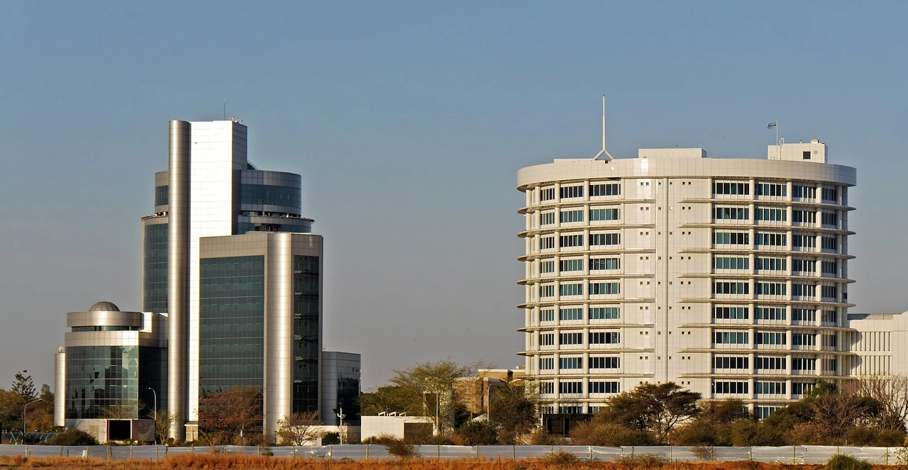Gaborone city buildings
