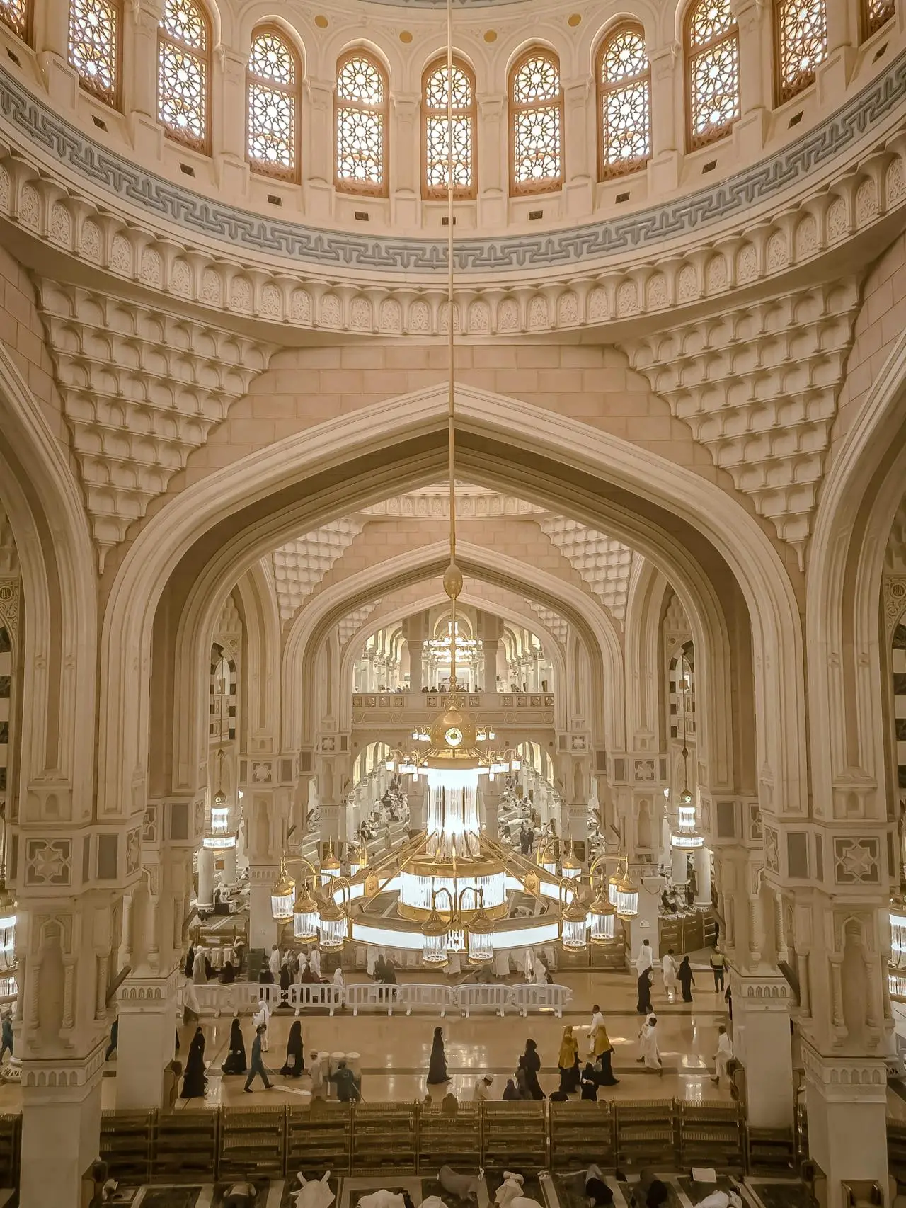 Interior of the Masjid al-Haram