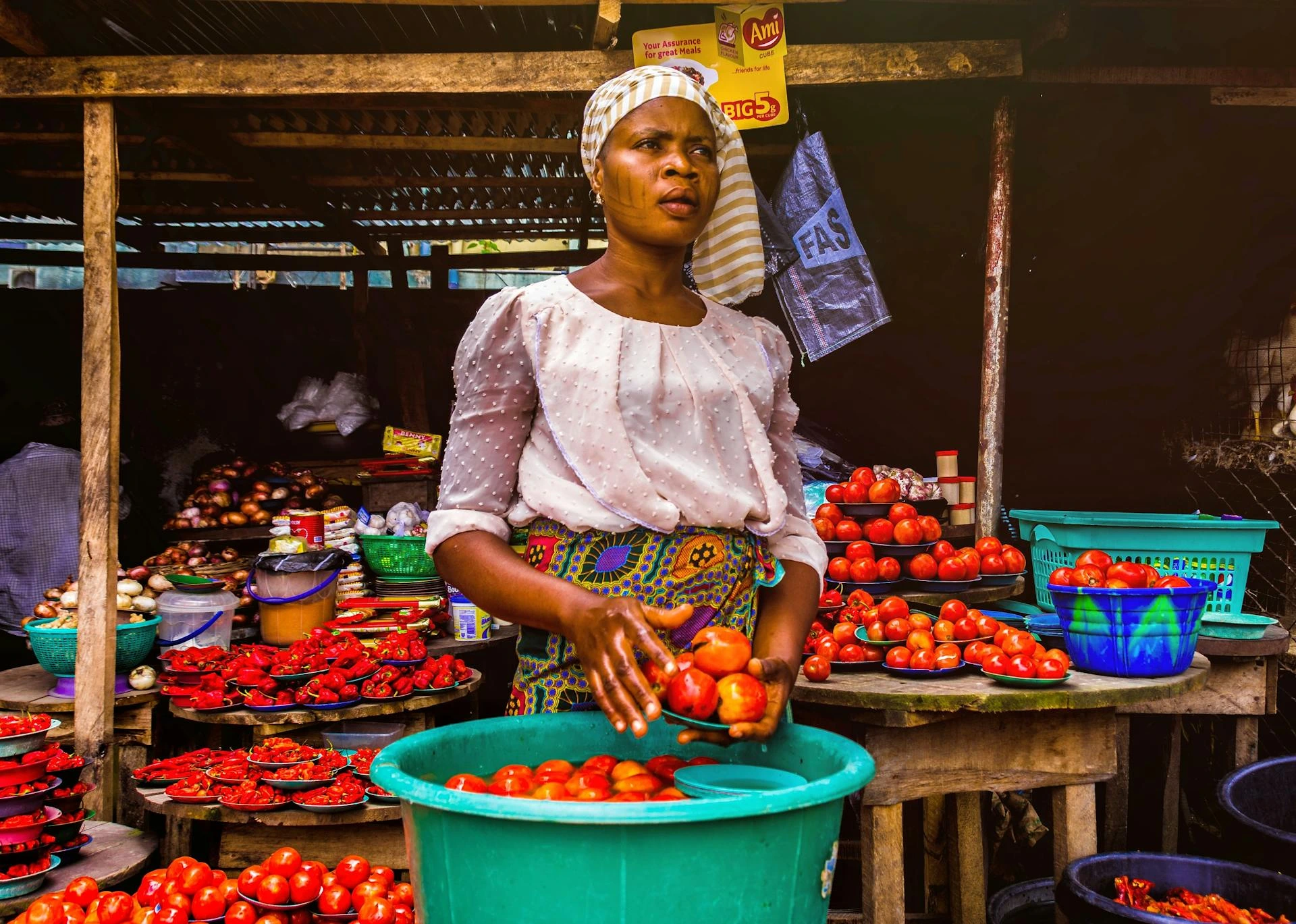 Kigali Market during a cultural journey