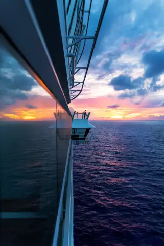 Outside view of the Royal Caribbean cruise ship for a destination guide