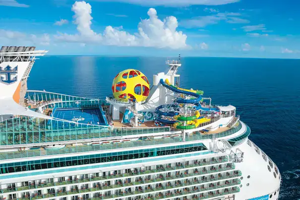 Royal Caribbean cruise ship for a destination guide