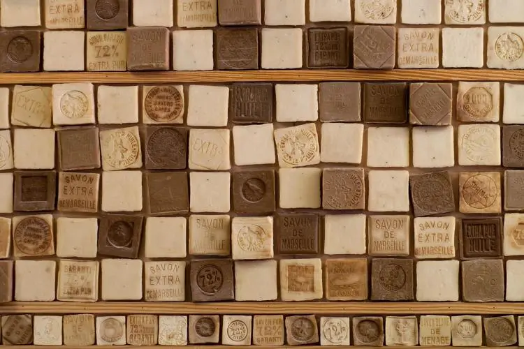 Savon de Marseille (Marseille soap) bars