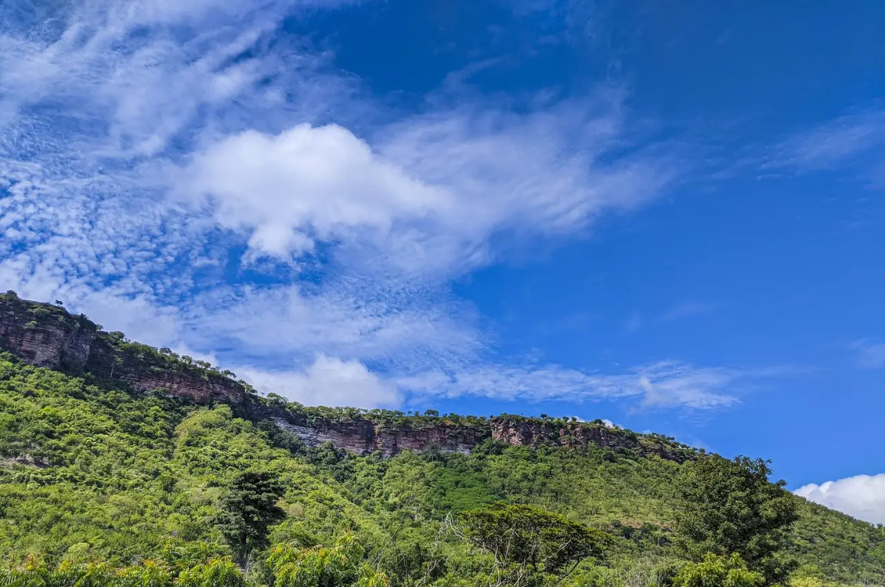 Skyline View of the Kwahu Mountain in Ghana for a destination guide