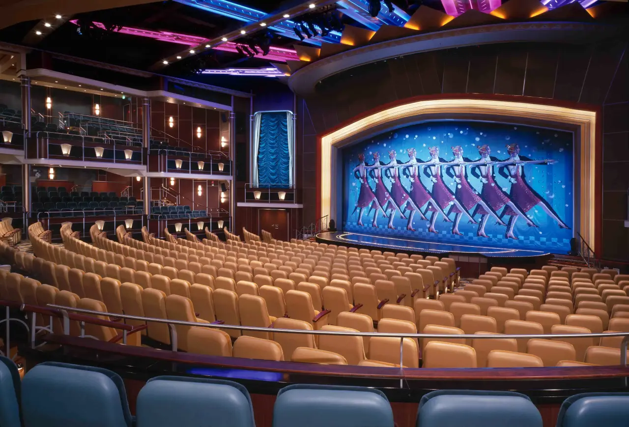 Theatre on a Cruise Ship during a cultural journey