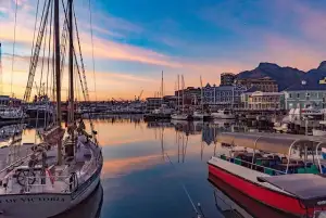 View of Boats on Waterside in Capetown for a destination guide