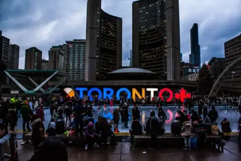 Toronto freestanding signage