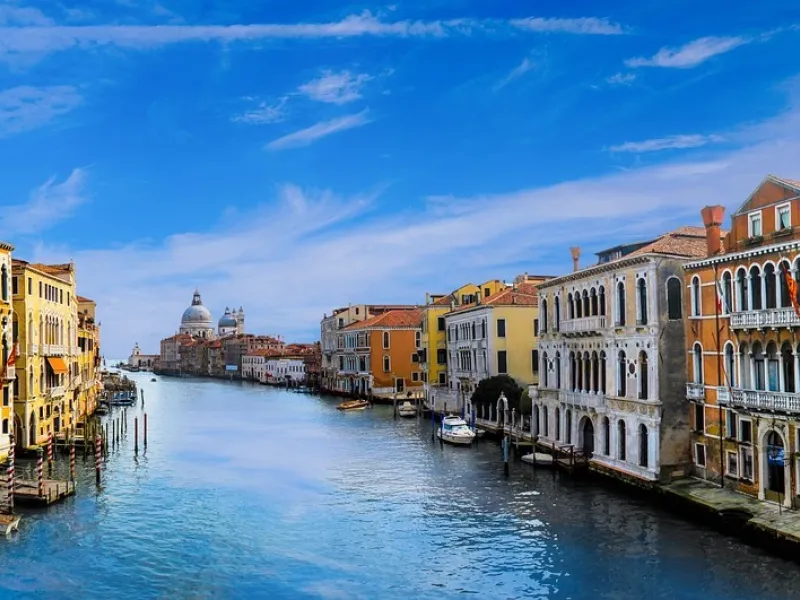 The Grand Canal in Venice, Italy