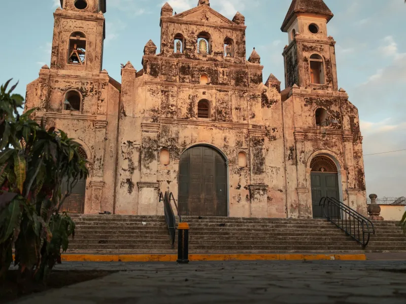 Guadalupe Church in Granada, Nicaragua
