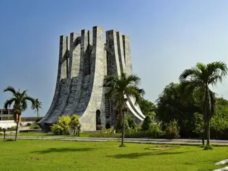 Kwame Nkrumah Memorial Park in Accra, Ghana