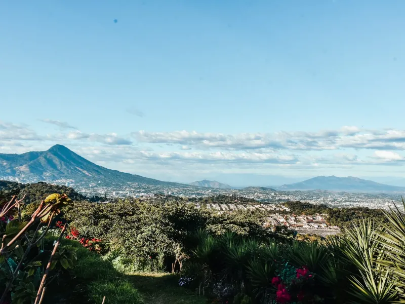 San Salvador, the capital of El Salvador
