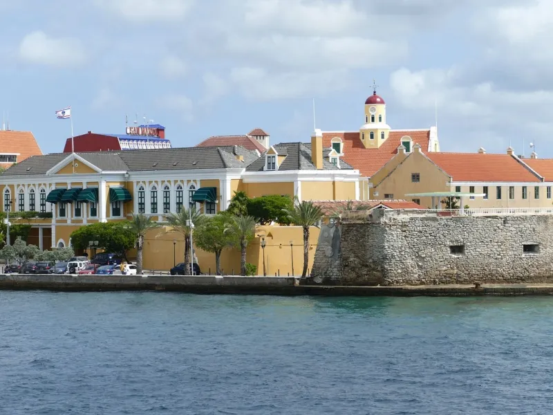 Fort Amsterdam in Willemstad, CuraAAao
