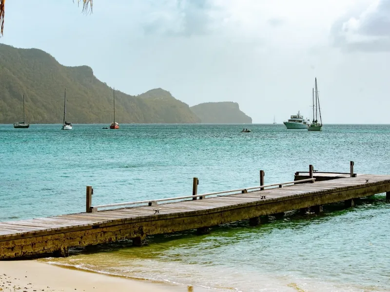 Admiralty Bay on the island of Bequia for a destination guide