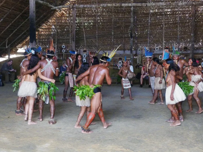Brazil Amazon people during a cultural journey
