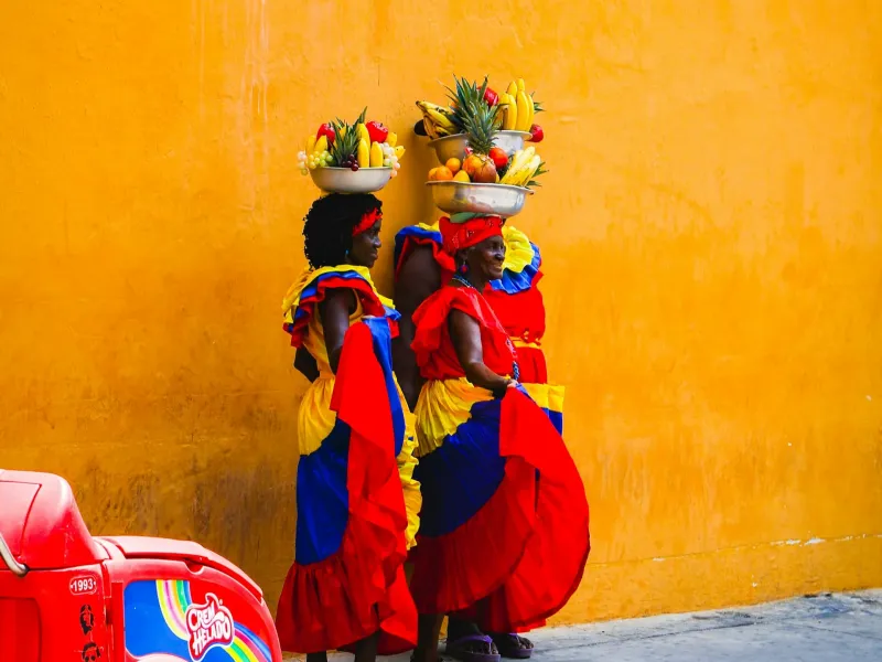 Colors for a destination guide
