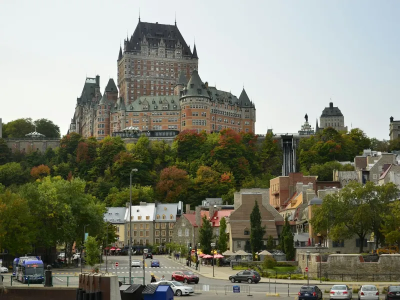 Fairmont Le Chateau Frontenac for a destination guide