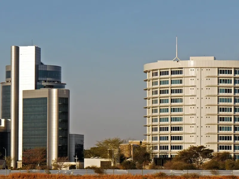 Gaborone city buildings