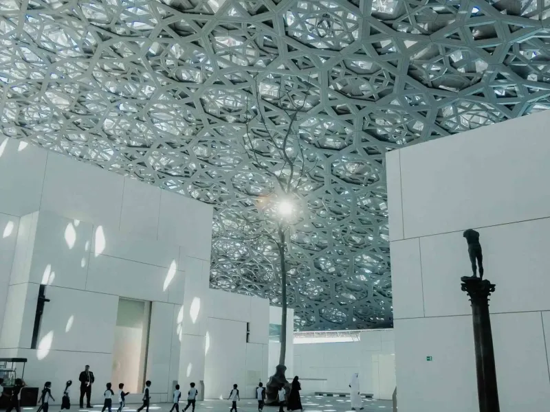 Indoor Stylish Architecture for a destination guide