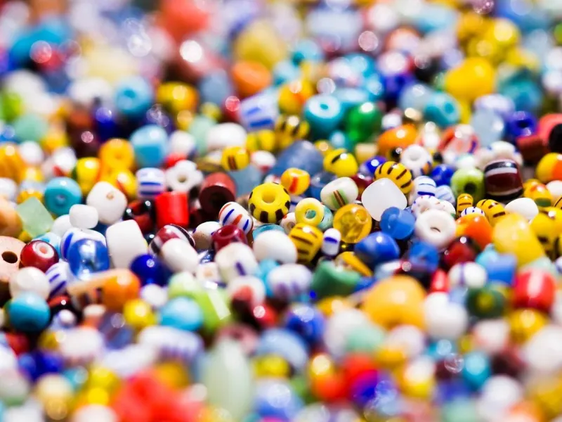 Kenya Collection of Glass Beads for a destination guide