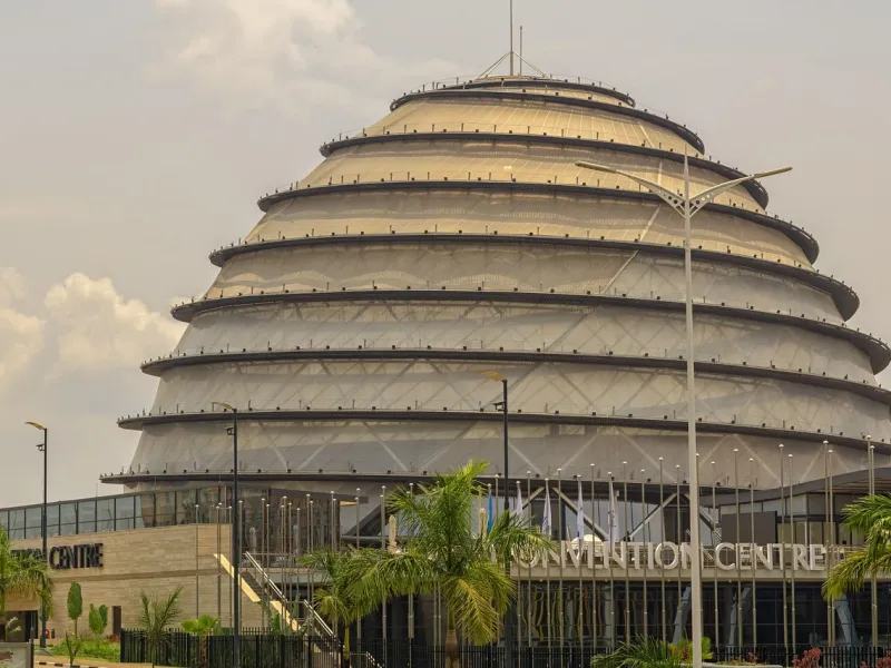 Kigali Convention Centre in Rwanda for a destination guide