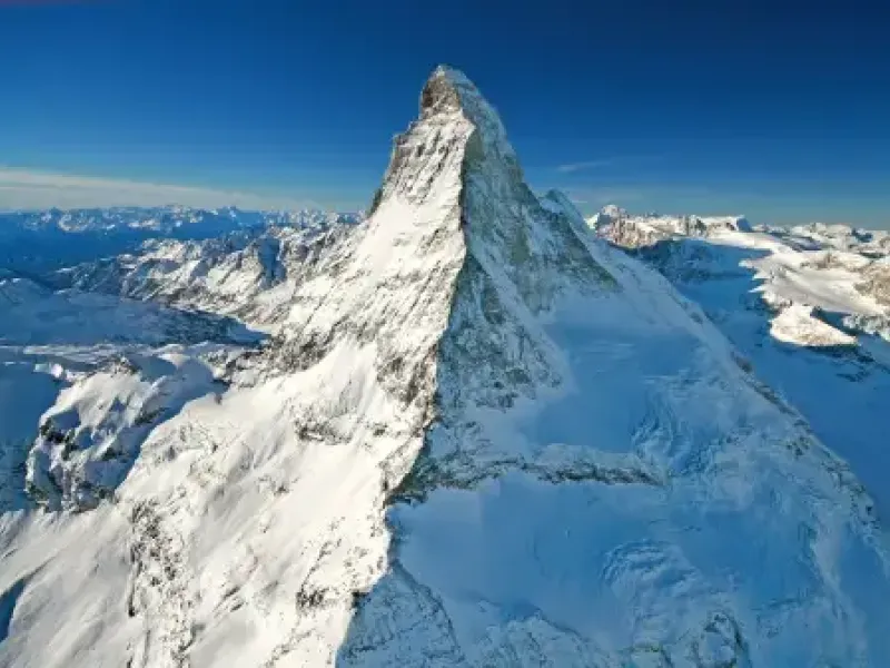 Matterhorn mountain in Switzerland featured