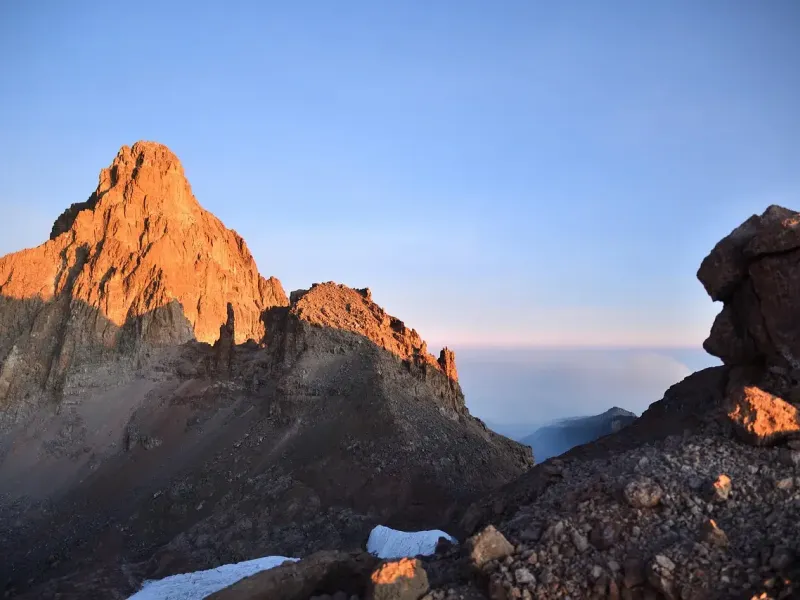 Mountain view in kenya
