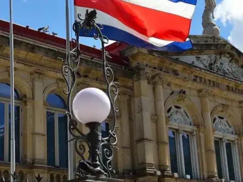The National Theatre of Costa Rica featured