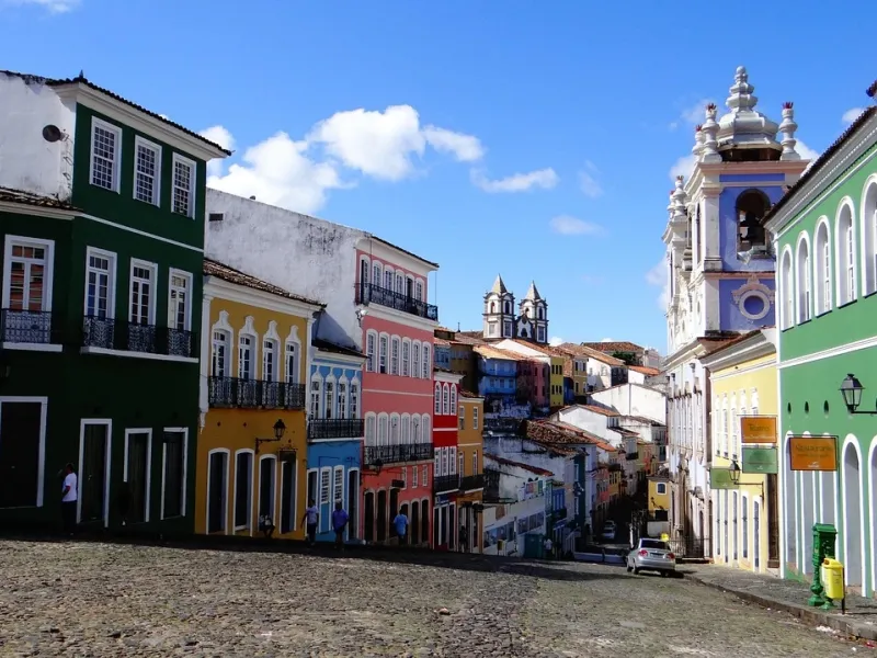 Pelourinho neighborhood in Brazil Salvador for a destination guide