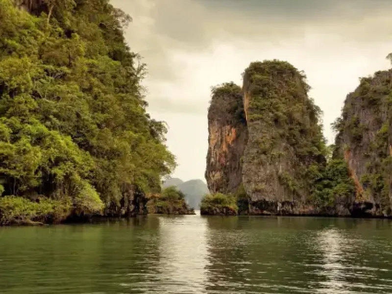 Phang Nga Bay in Thailand featured