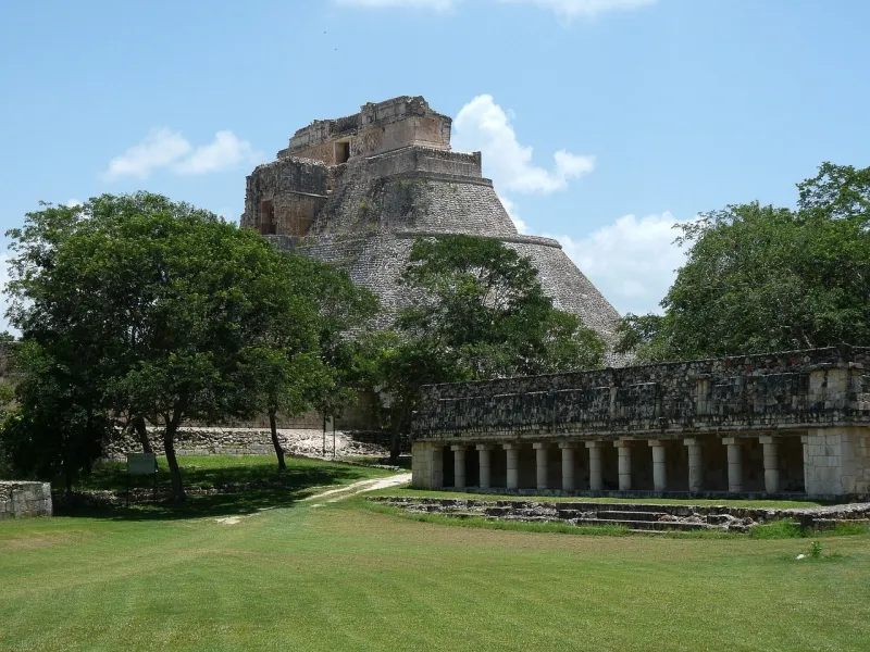 Pyramid of the Magician (PirAAmide del adivino) for a destination guide