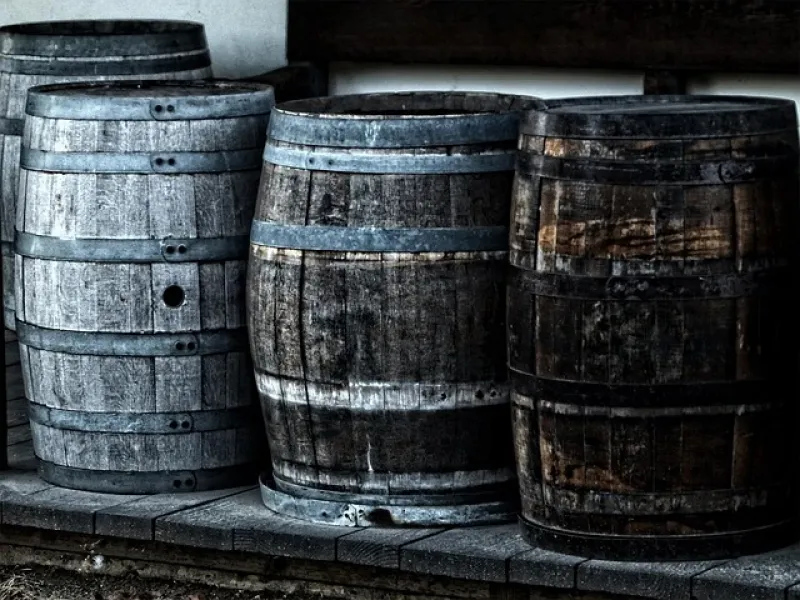Wooden barrels africa